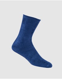 Bamboozld - 3 Pack Fluffy Bamboo Lounge Bed Crew Socks
