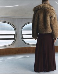 M.N.G - Godet Skirt With Belt