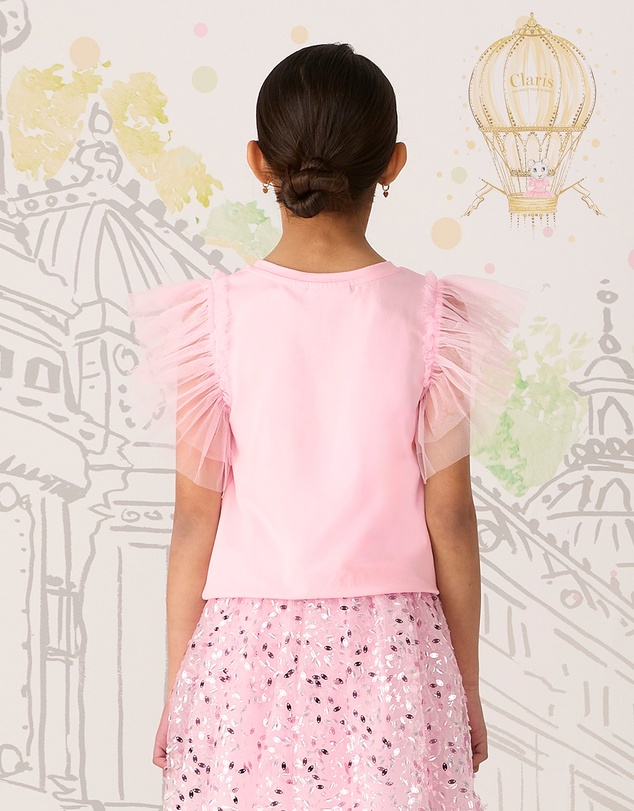 Rock Your Kid - Claris the Mouse Blush T-Shirt