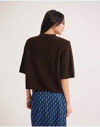 Oxford - Leeta Wool Knitted T Shirt