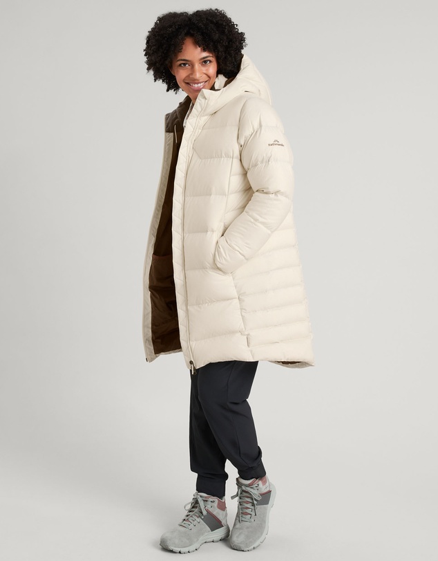 Kathmandu - Epiq Longline Down Puffer Jacket Warm Outdoor Winter Coat