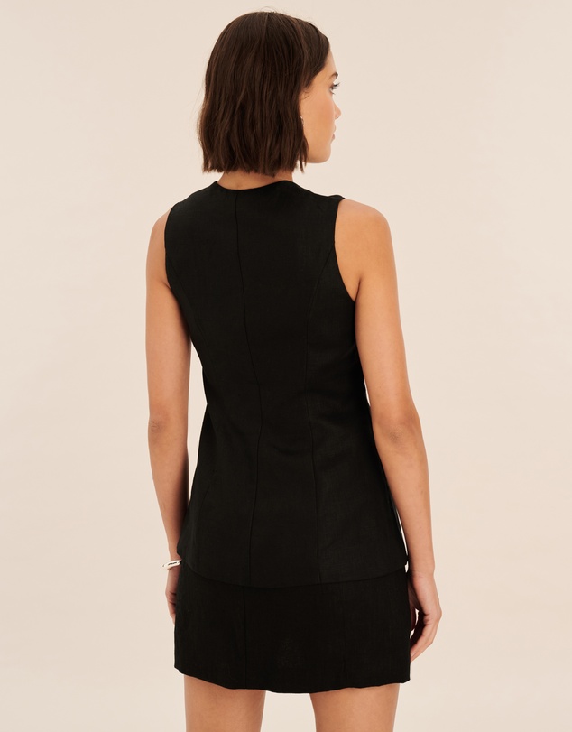 AERE - Amadi Linen Vest