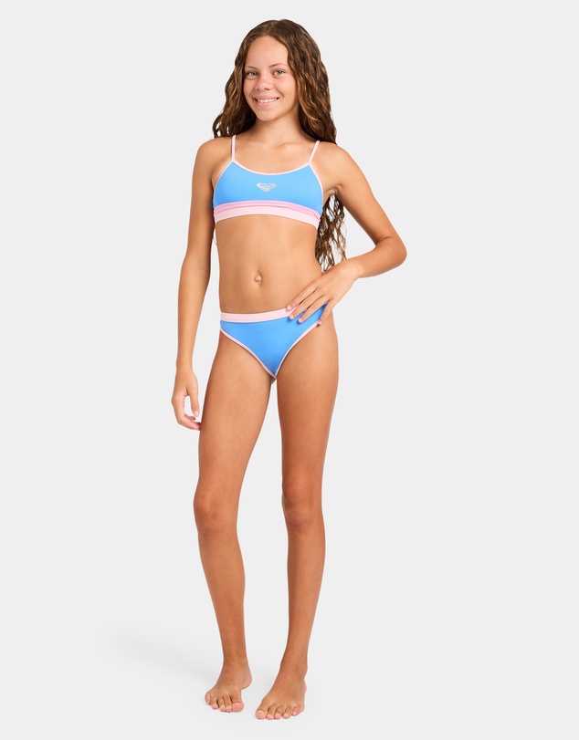 Roxy - Girls 8 to 16 Get The Move Bralette Two Piece
