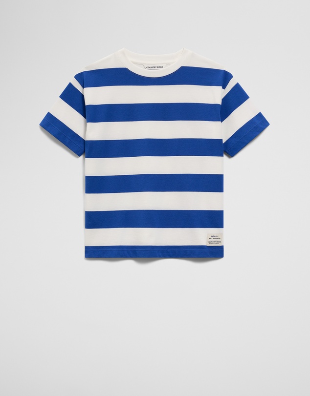 Country Road - Oversized Stripe Short Sleeve T-shirt