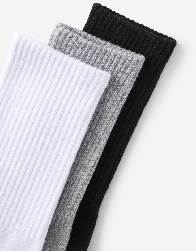 Cotton On - 3 Pack Essential Crew Socks