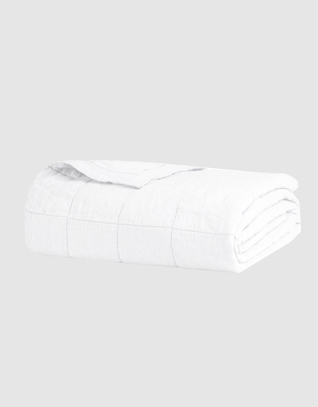 Bambury - Linen Quilted Coverlet