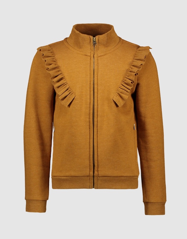 Like FLO - Ruffle Zip Cardigan - Kids-Teens