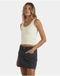 Billabong - Womens Frankie Denim Mini Skirt