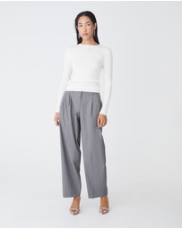 Forcast - Matilda Relaxed Barrel Pants
