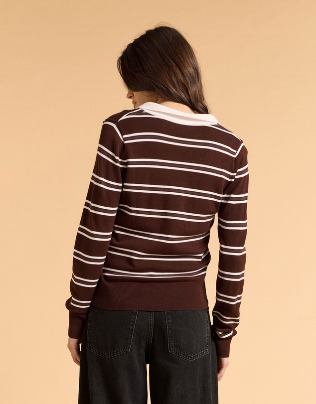 MVN - Striped Polo Knit