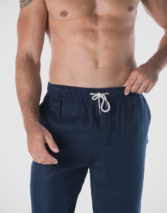 Coast Clothing - Coast Linen Pant - Navy