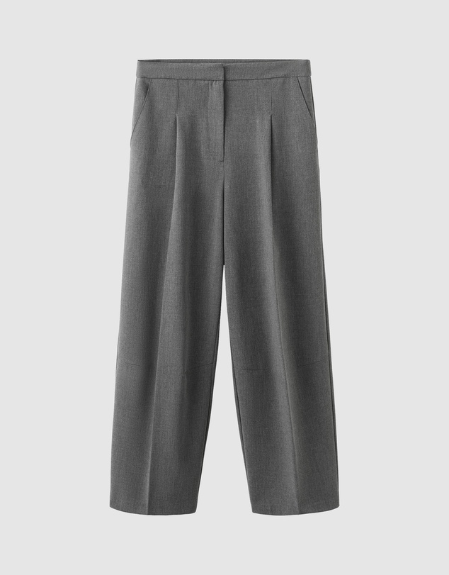 M.N.G - Straight-Fit Pleated Trousers