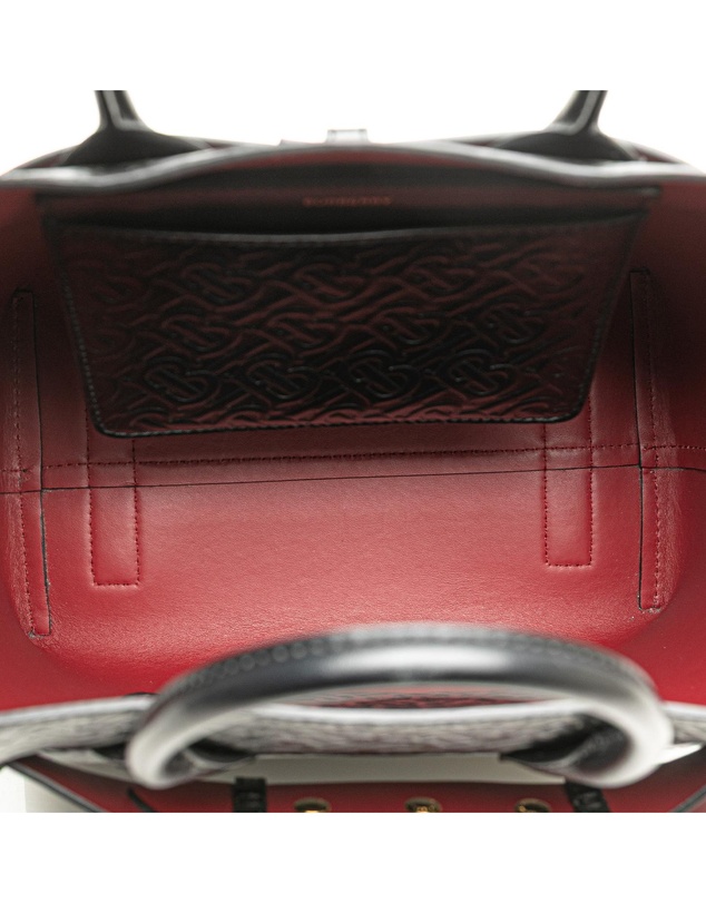 Pre-Loved by Azura Reborn - Pre-Loved Small TB Monogram Embossed Leather Belt Bag