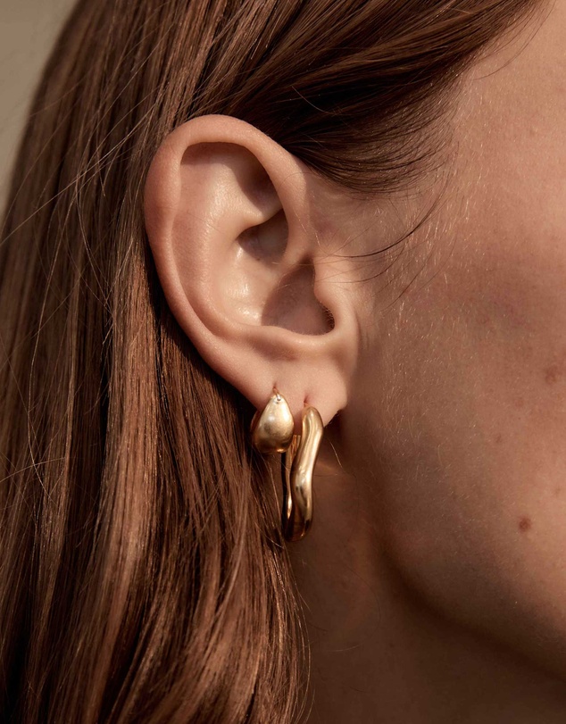 Kirstin Ash - Tresor Hoops Small