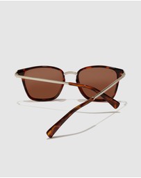 Hawkers Co - HAWKERS - Polarized Carey Brown INK Sunglasses for Men and Women UV400