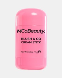 MCoBeauty - Blush Go Cream Stick - Hot Pink