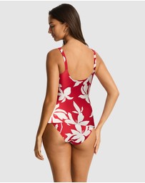 Sea Level Australia - Leilana Cross Front Scoop Back Tankini