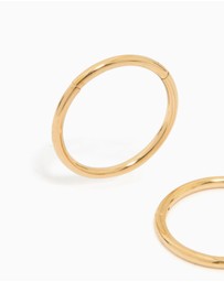 Lovisa - Waterproof Gold Plated Stainless Steel Sleeper Earrings