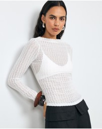 AERE - Valentina Long Sleeve Top