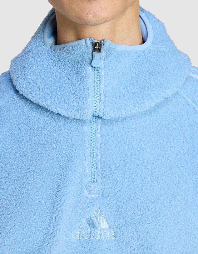 adidas Originals - Borg Fleece Teamgeist 1/4 Zip Hoodie