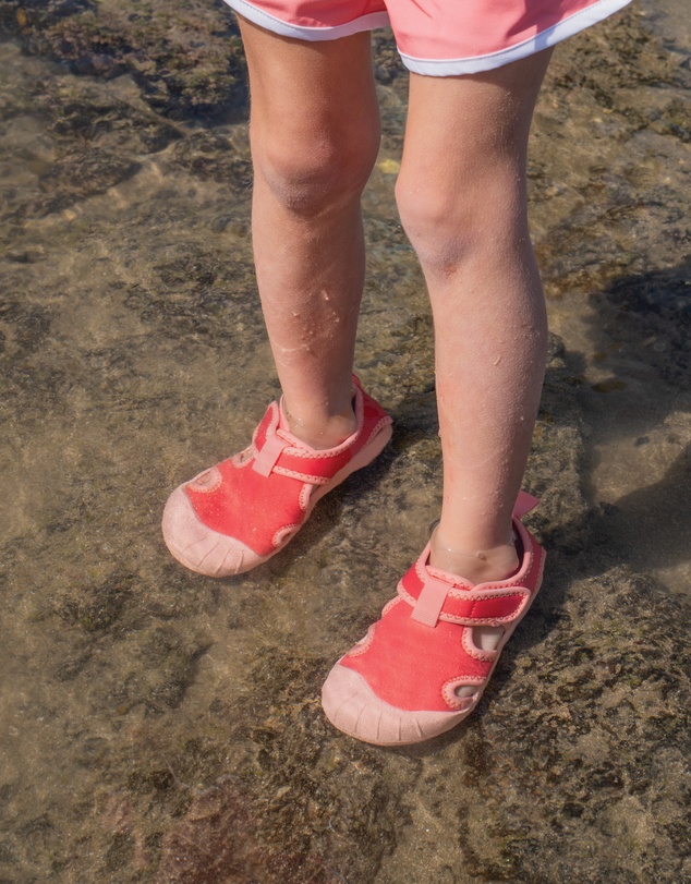 Crywolf - AQUA SANDAL Coral