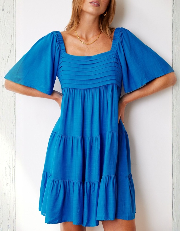 Esther & Co - Jody Dress - Blue