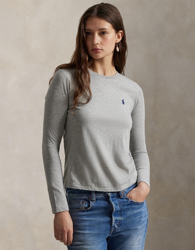 Polo Ralph Lauren - Long-Sleeve Jersey Crewneck Tee