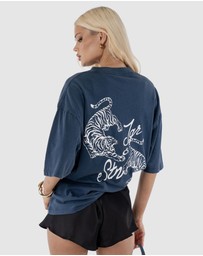 JGR & STN - Tiger Oversized Tee