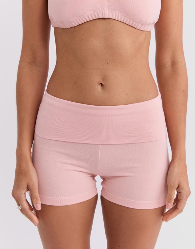 Pinky & Kamal - Fold Over Mini Shorts