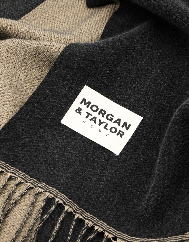 Morgan & Taylor - Saylor Throw Blanket in Tan Brown