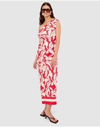 Staple the Label - Serata Asym Midi Dress