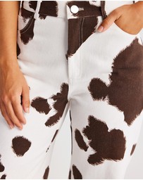 SNDYS - Becks Cowhide Jeans