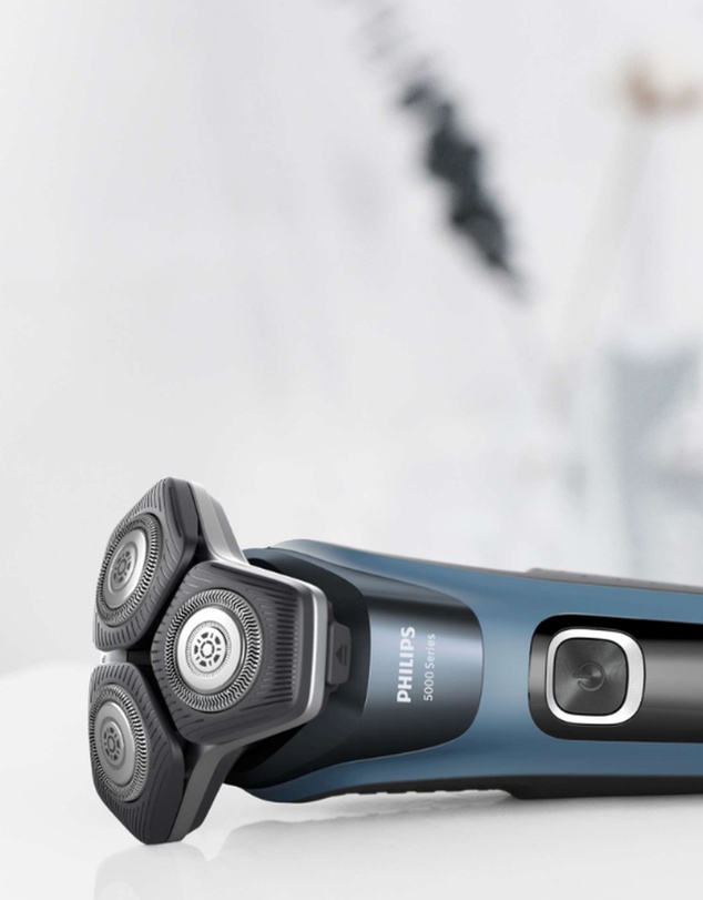 Philips - Philips Shaver Series 5000 SkinIQ Ocean Blue
