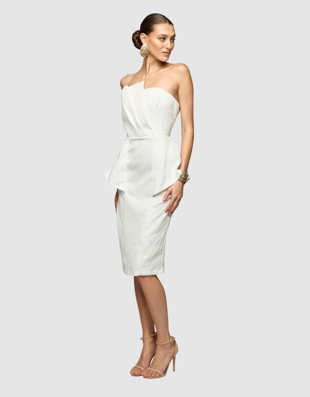 Romance by Honey and Beau - Verona Strapless Midi Dress