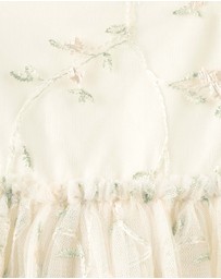 Designer Kidz - Ava Embroidered Floral Dress