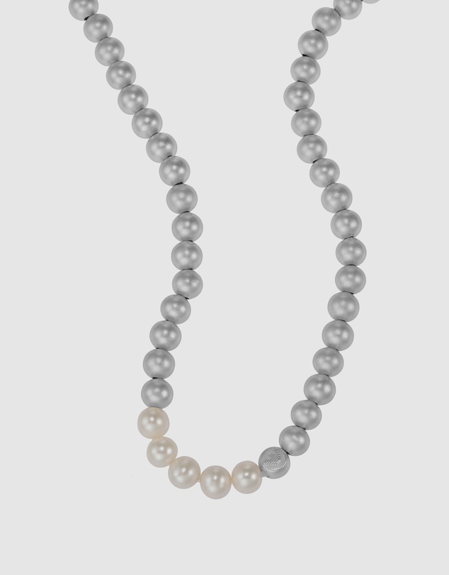 Emporio Armani - Silver-Tone Necklace