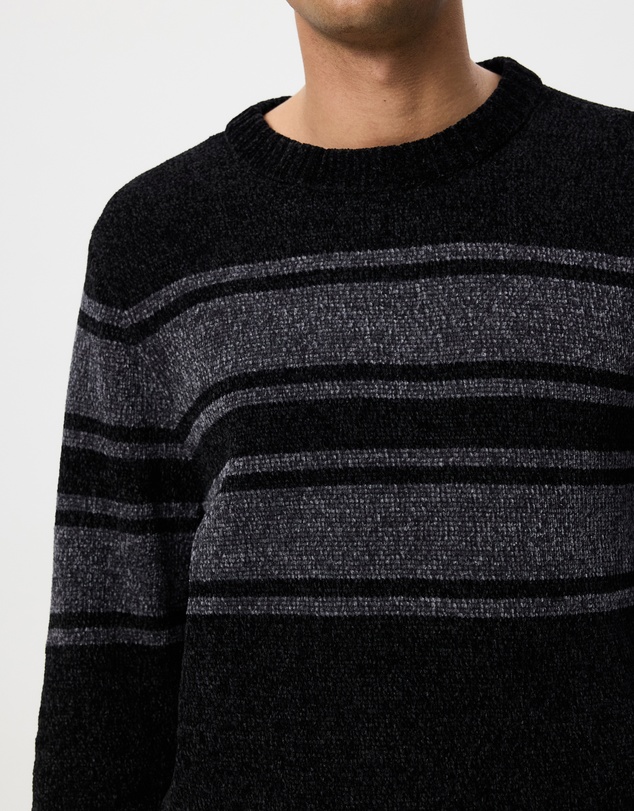 Abrand - Stripe Chenille Crew