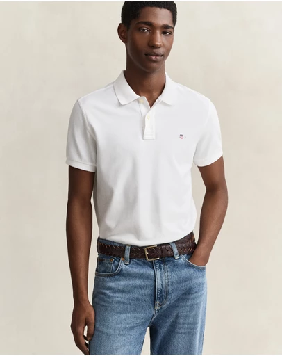 Gant - Slim Fit Shield Piqué Polo Shirt