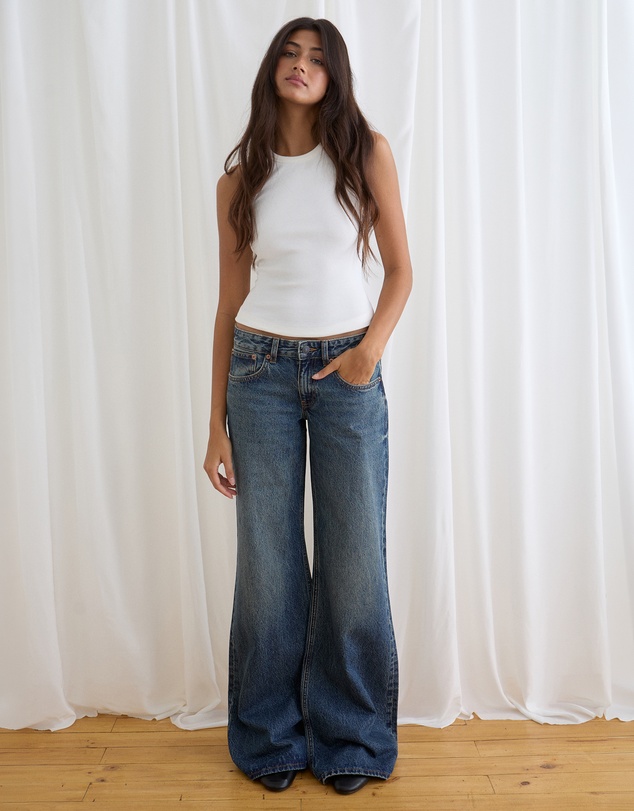 Motel Rocks - Slouchy Flare Jeans