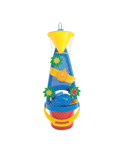 Dantoy - Dantoy - Classic - Sand & Water Wheel With Bucket Set - 4pcs