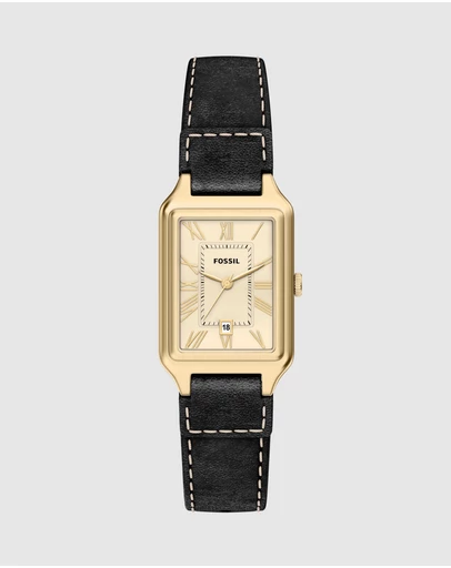 Fossil - Raquel Black Analogue Watch