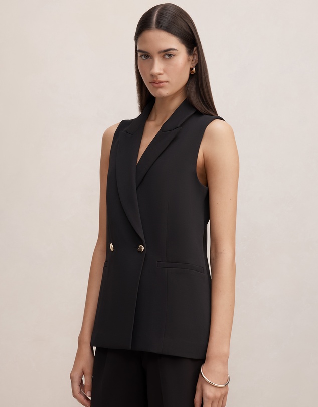 Forever New - Dani Double Breasted Sleeveless Blazer