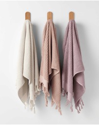 Aura Home - Paros Rib Bath Towel Set