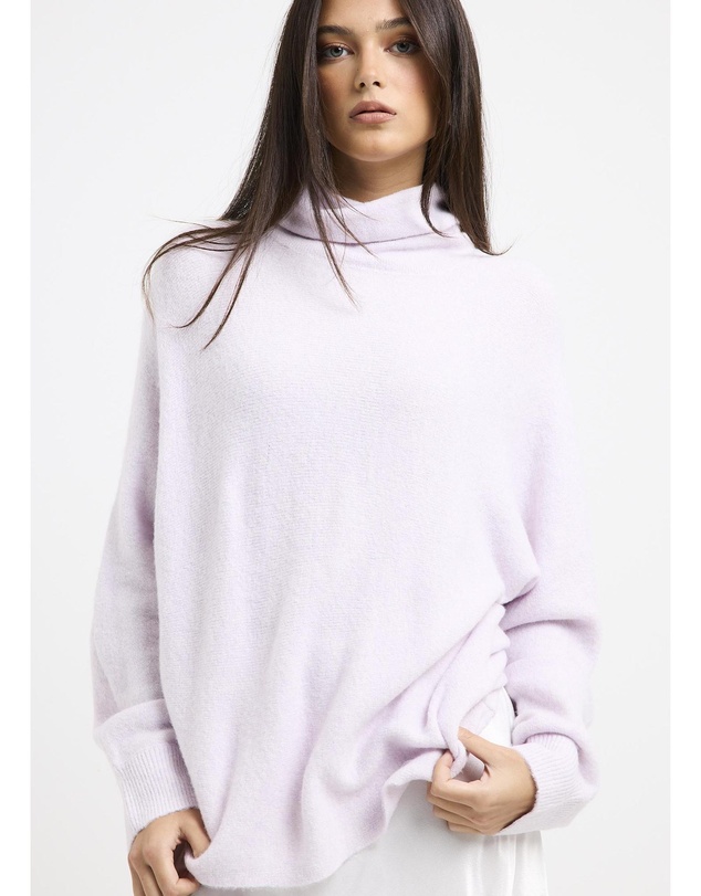 Alice In The Eve - Anna Cowl Batwing Knit Jumper