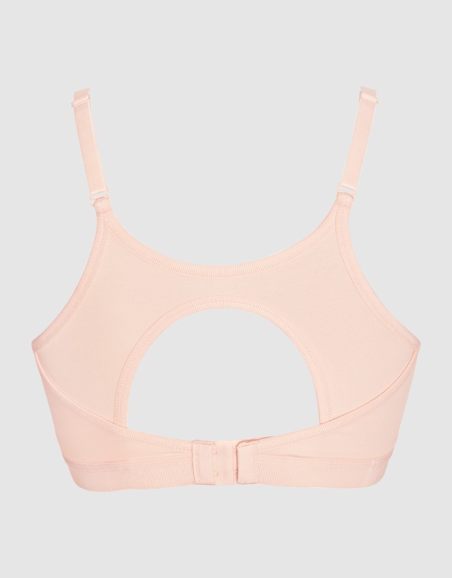 Royce Lingerie - Lola Cotton Crop Top High Neck Teen Bra