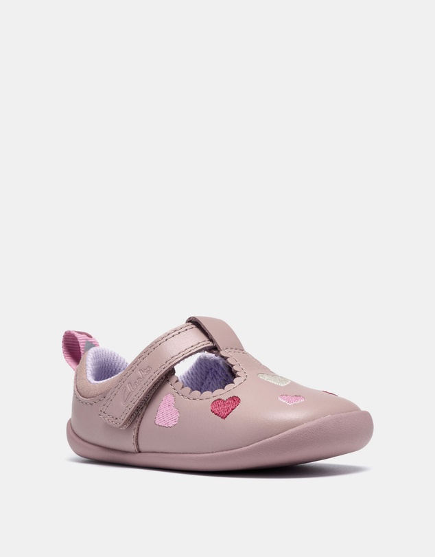 Clarks - Roamer Heart (T) Pink