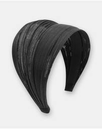 Morgan & Taylor - Jacqueline Fascinator in Black