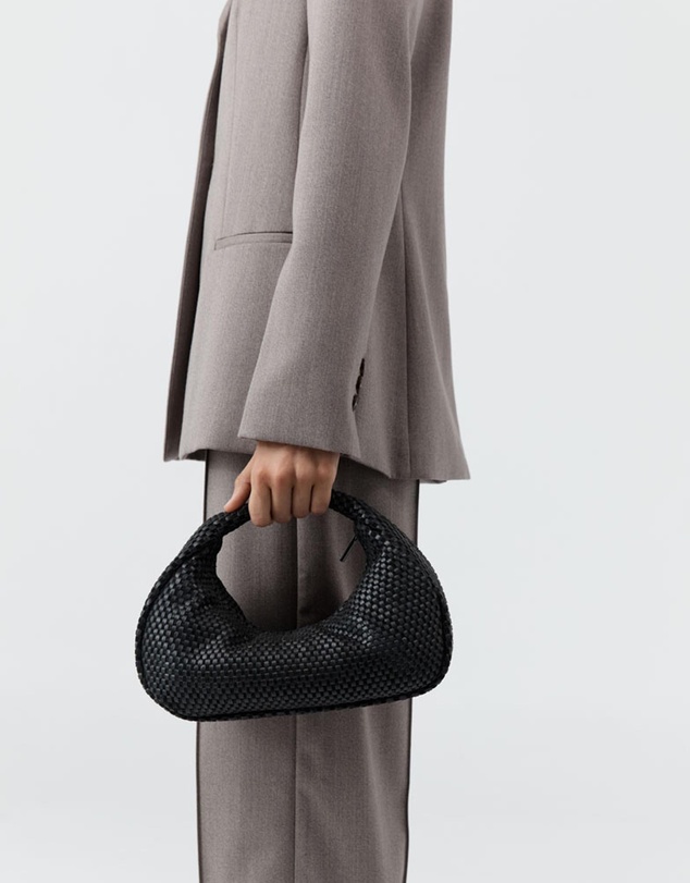 St. Agni - Lattice Weave Bon Bon Bag