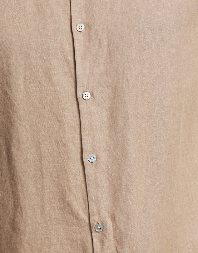 Assembly Label - Casual Long Sleeve Linen Shirt