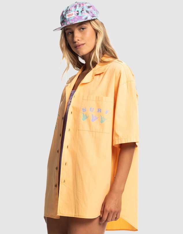 Quiksilver - Quiksilver X Stranger Things Mens The Max Short Sleeve Shirt